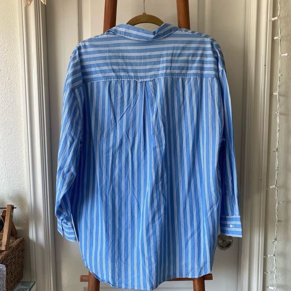 Four various blue and patterned button ups - Picture 2 of 8